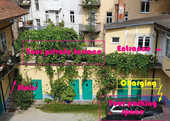 At Park, Luxurioese Mit Terrasse Und Parkplatz Im Herzen Von Appartamento Graz